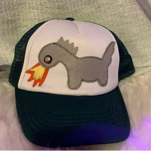 never worn handmade dragon hat